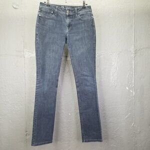 DL1961 Grace Jeans Women's Sz 26 Medium Wash High Rise Straight Leg Stretch USA